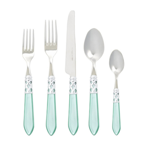 Aladdin Brilliant Aqua Flatware